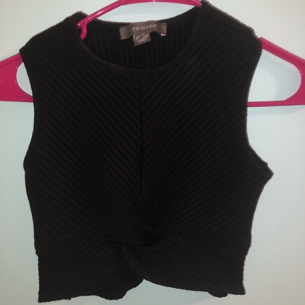 Black Crop Top